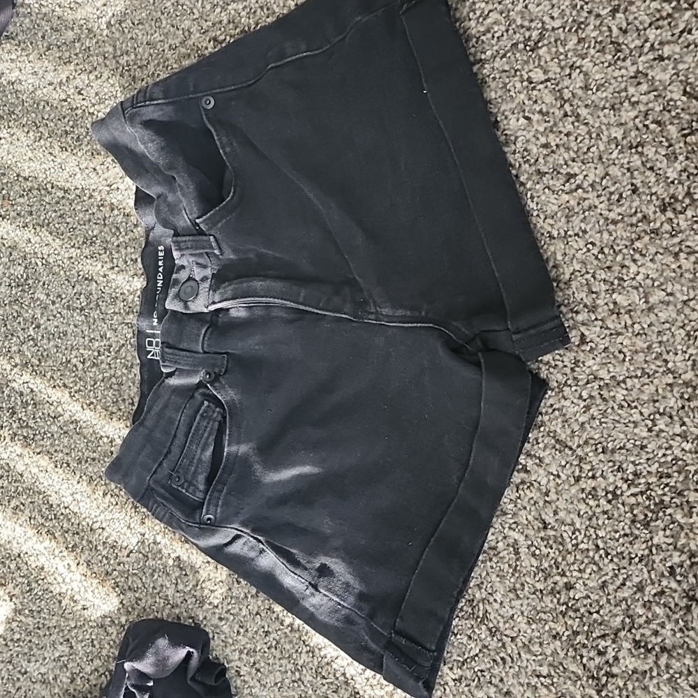 Black shorts